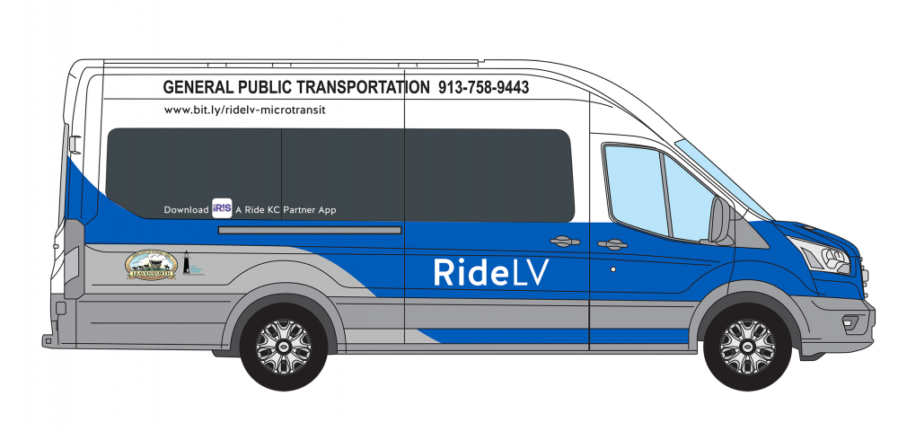 RideLV micro transit van